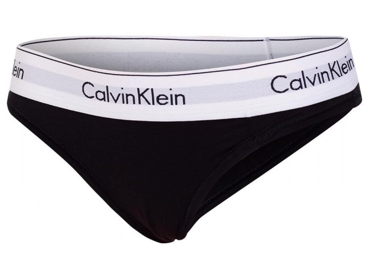 Dámske Calvin Klein nohavičky bikini čierne - Veľkosť: L