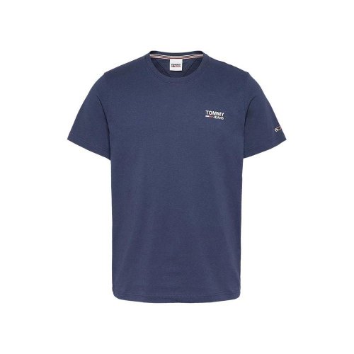 Pánske Tommy Jeans detail tričko modré - Veľkosť: M