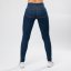 Jeansové legíny double push up modré - Veľkosť: XL