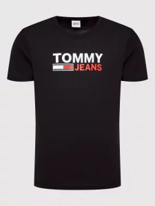 Pánské Tommy Jeans tričko černé