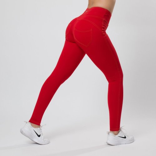Leggings push up Red pants Yastraby - Méret: L