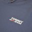 Pánské Tommy Jeans detail tričko modré - Velikost: XL