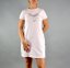 Dámské bavlněné šaty YASTRABY růžové - Velikost: S