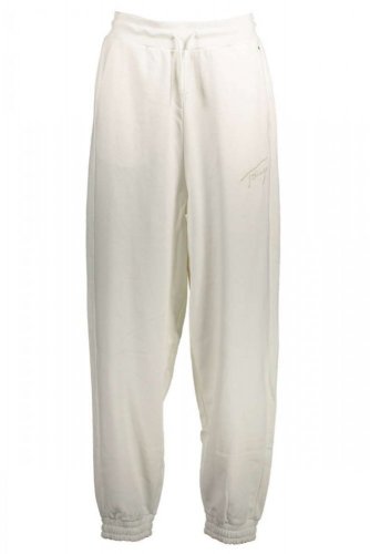 Dámske tepláky Tommy Jeans biele - Veľkosť: M