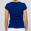 Dámské bavlněné tričko YASTRABY tmavě modré - Velikost: XL