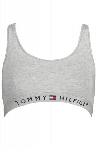 Sportovní Tommy Hilfiger podprsenka šedá - Velikost: L