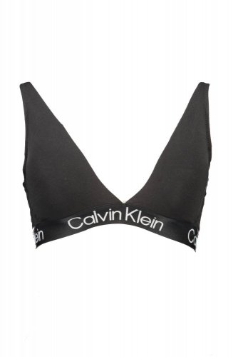 Dámska Calvin Klein podprsenka triangle čierna - Veľkosť: M