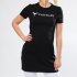 Dámské bavlněné šaty YASTRABY černé 3D logo