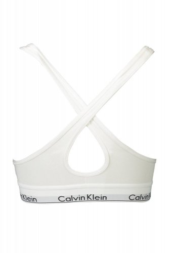 Dámska Calvin Klein podprsenka bíla - Velikost: S