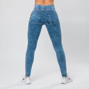 Jeans Leggings double push up marble