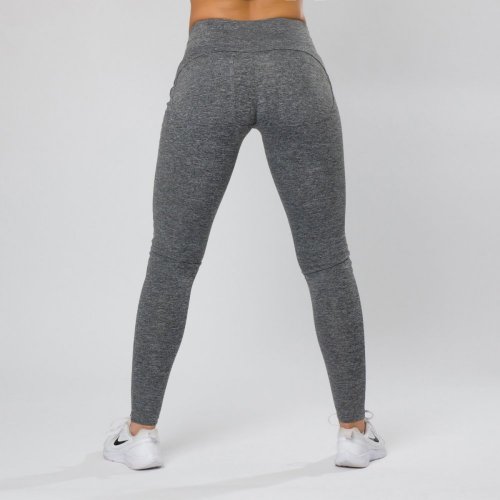 Double push up leggings Grey - Size: M