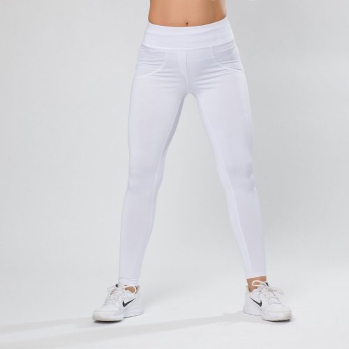 Double push up leggings White - Size: M