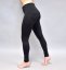 Zateplené legíny Black warm pants Yastraby - Velikost: XL-LONG